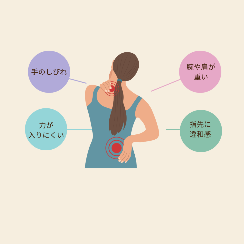 首の痛みはなぜ起こる？よく言う頸椎椎間板ヘルニアについてのブログ画像　代々木上原駅徒歩3分　代々木上原鍼灸院