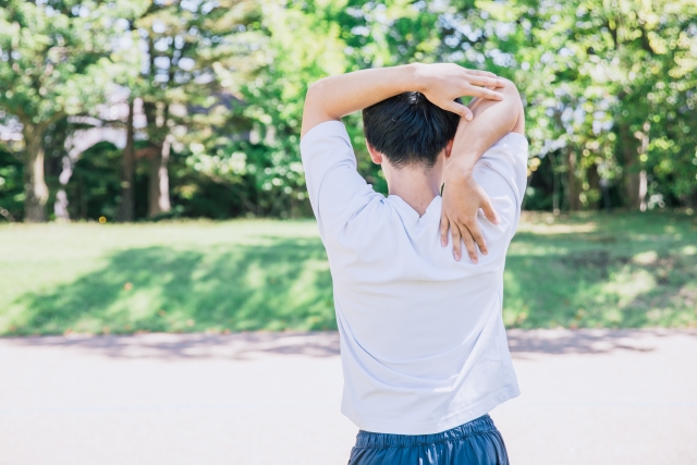 【肩こり】抱っこ育児でつらい肩こりに！セルフケアと指圧マッサージの効果のブログ画像　代々木上原駅徒歩3分　代々木上原鍼灸